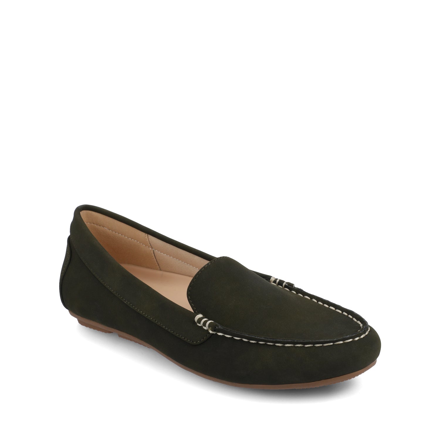 Journee ORETA LOAFER IN WIDE - Olive