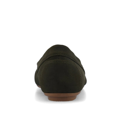 Journee ORETA LOAFER IN WIDE - Olive