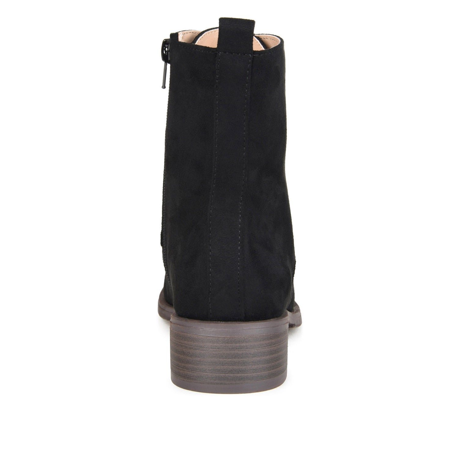 Journee VIENNA COMBAT BOOTIES IN WIDE - Black