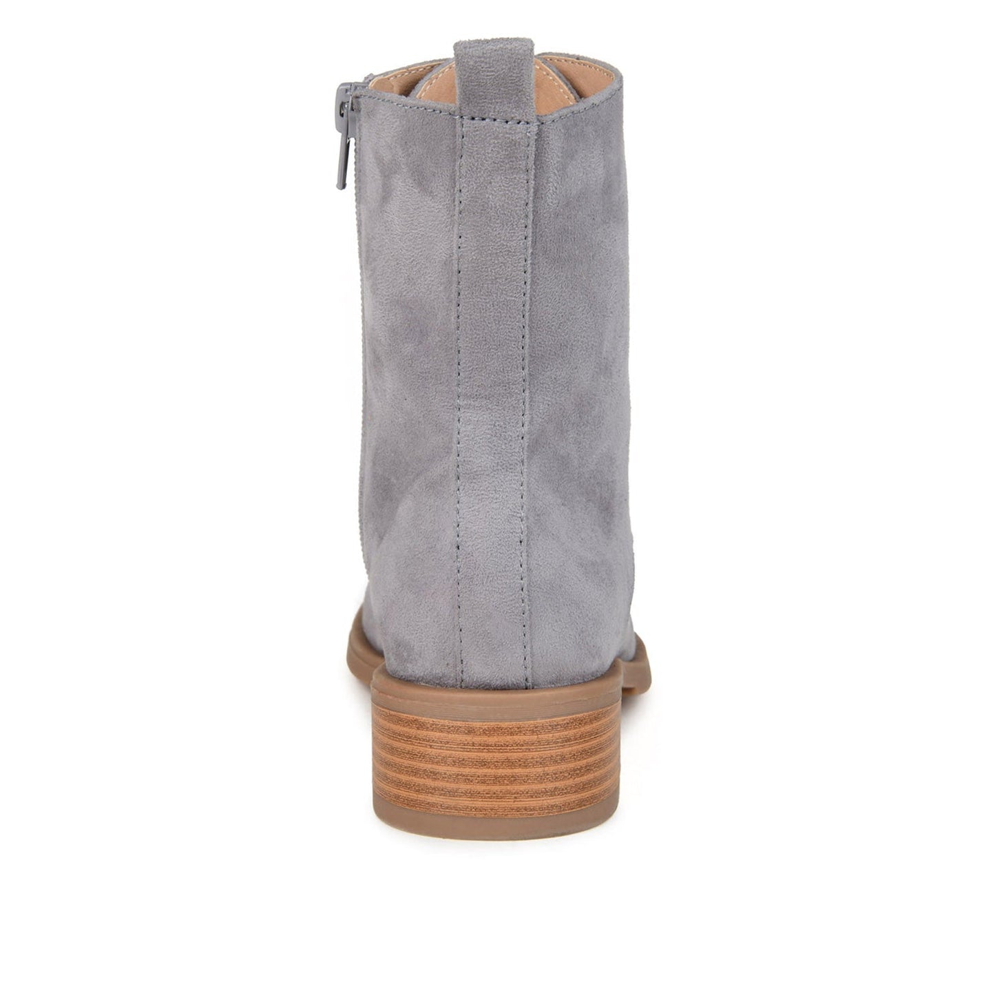 Journee VIENNA COMBAT BOOTIES IN WIDE - Grey