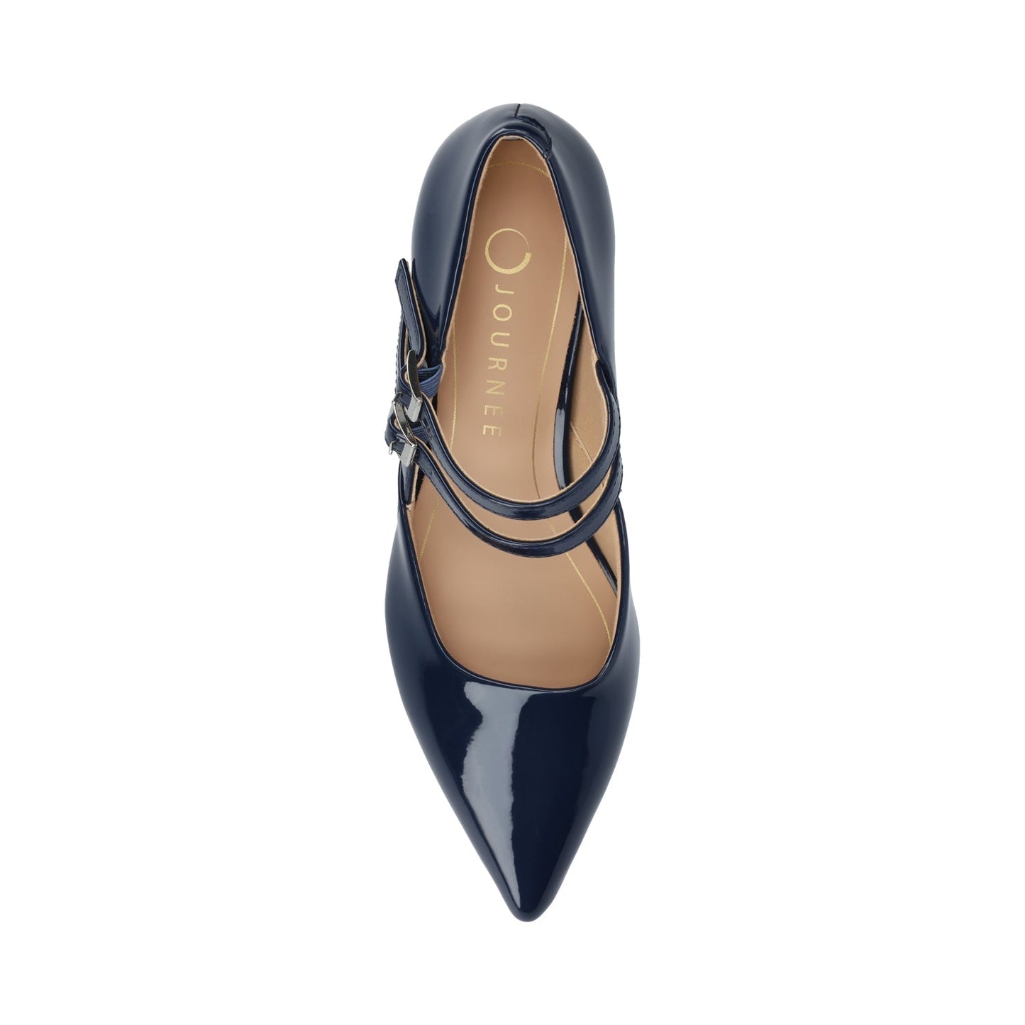 Journee CARNATION MARY JANE PUMPS IN WIDE - Navy