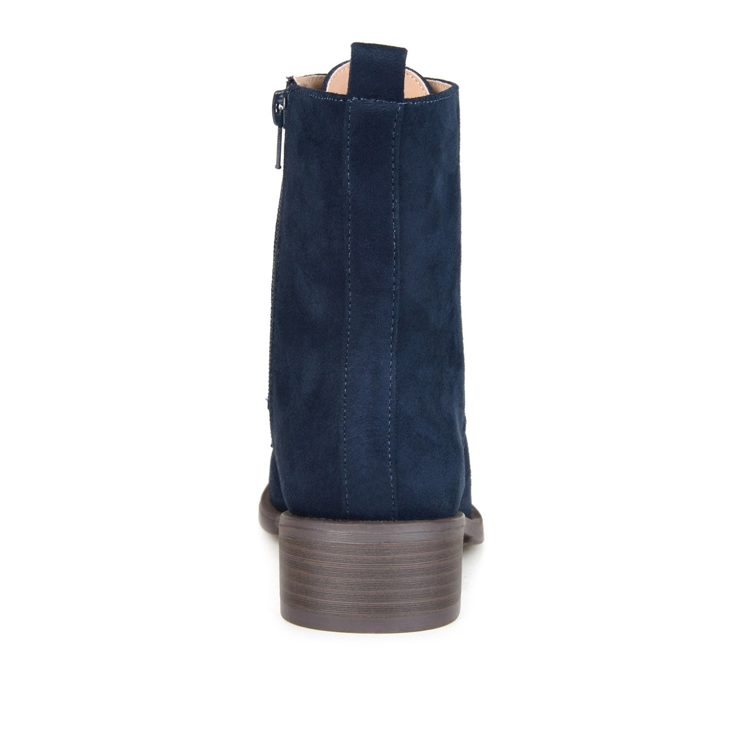 Journee VIENNA COMBAT BOOTIES IN WIDE - Navy