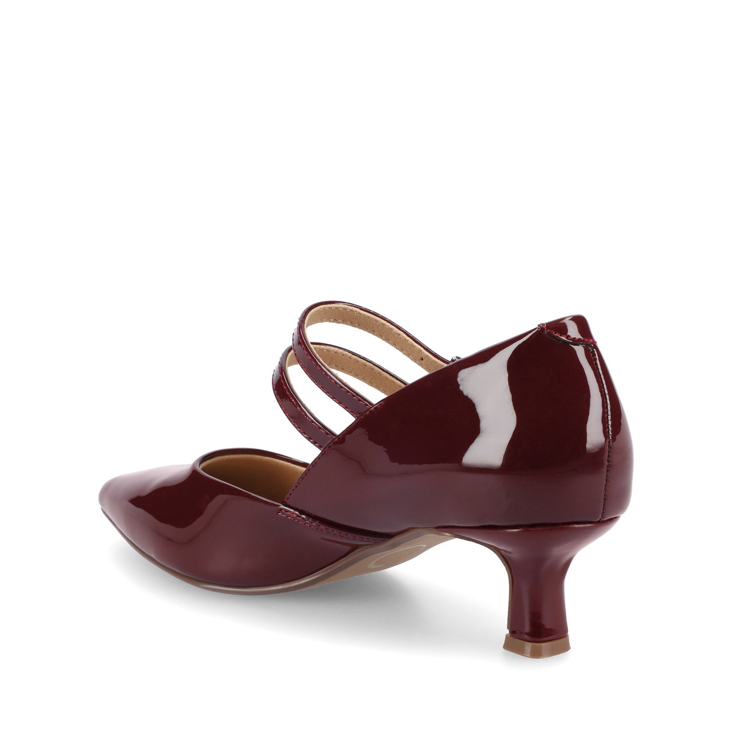 Journee CARNATION MARY JANE PUMPS IN WIDE - Oxblood