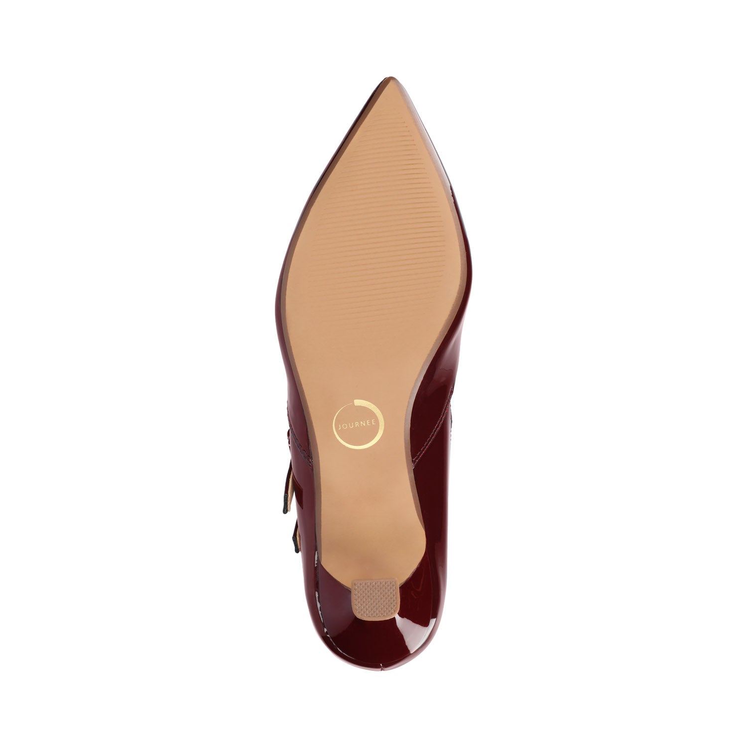Journee CARNATION MARY JANE PUMPS IN WIDE - Oxblood