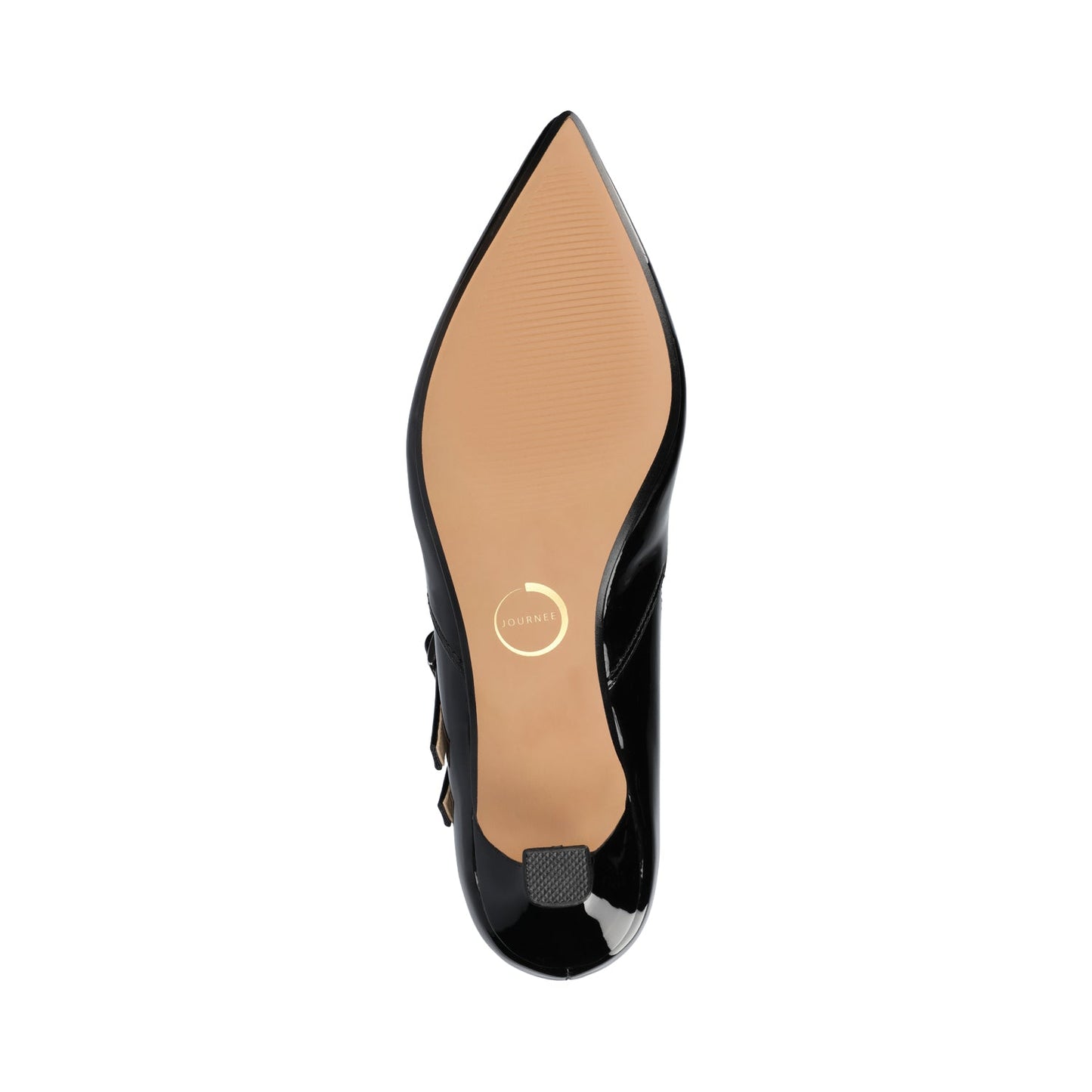 Journee CARNATION MARY JANE PUMPS IN WIDE - Patent Black
