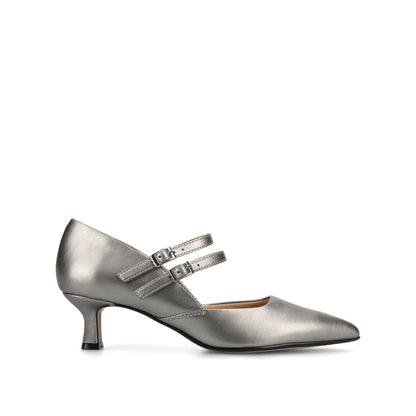 Journee CARNATION MARY JANE PUMPS IN WIDE - Pewter