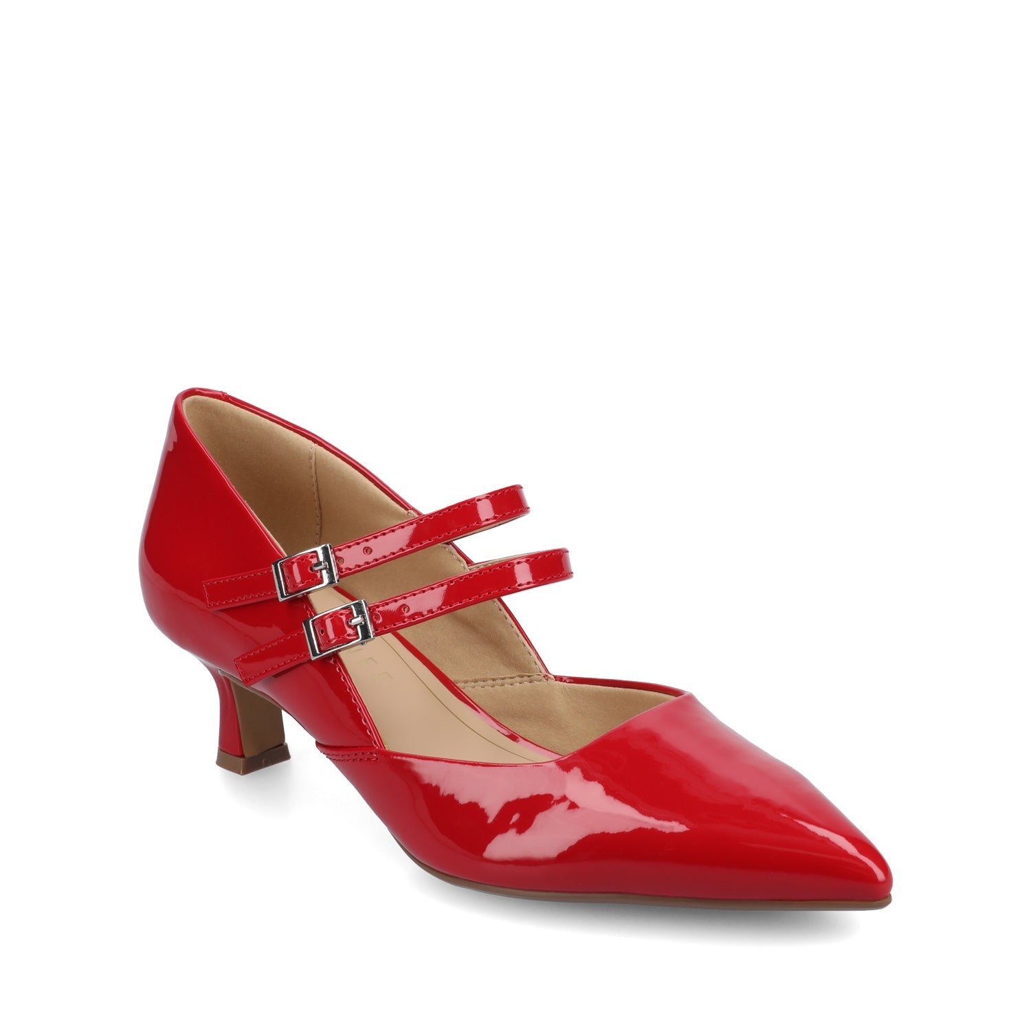 Journee CARNATION MARY JANE PUMPS IN WIDE - Red