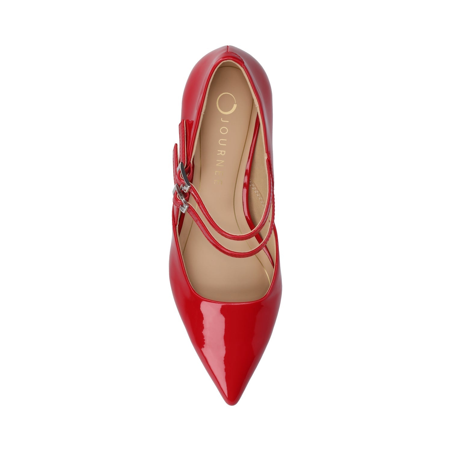 Journee CARNATION MARY JANE PUMPS IN WIDE - Red