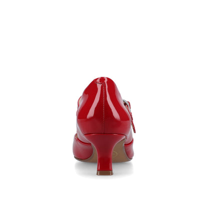 Journee CARNATION MARY JANE PUMPS IN WIDE - Red
