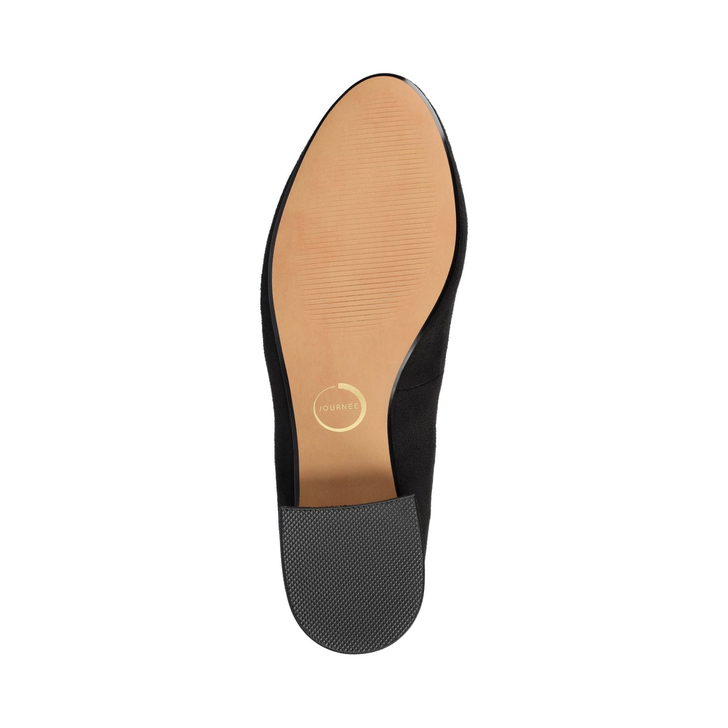 Journee SAAR II LOW PUMP HEELS STATEMENT IN WIDE - Black Suede