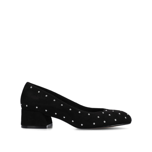 Journee SAAR II LOW PUMP HEELS STATEMENT IN WIDE - Black Stud