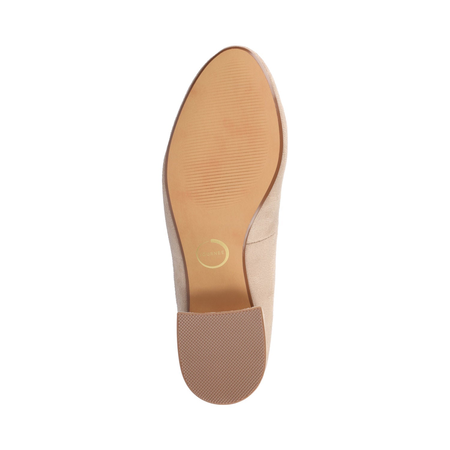 Journee SAAR II LOW PUMP HEELS STATEMENT IN WIDE - Nude Suede