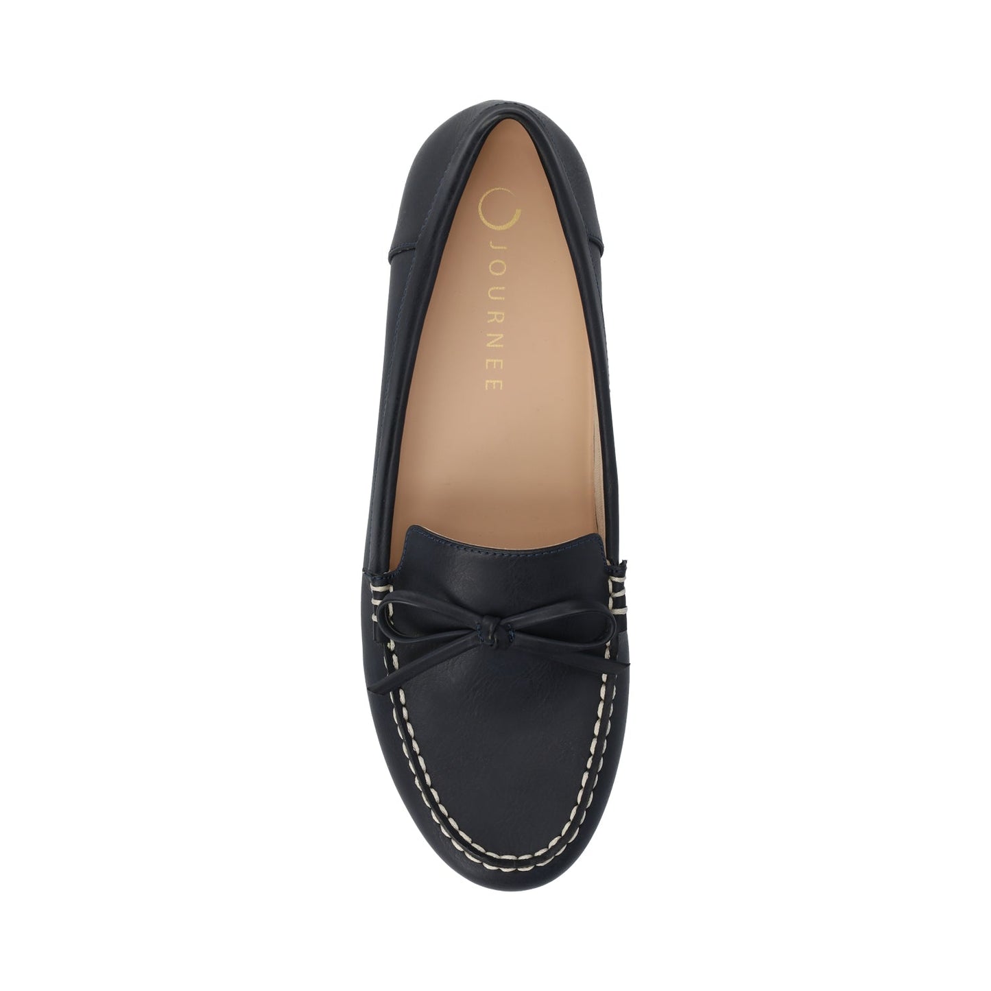 Journee NOVELLA DRIVING LOAFER IN WIDE - Navy