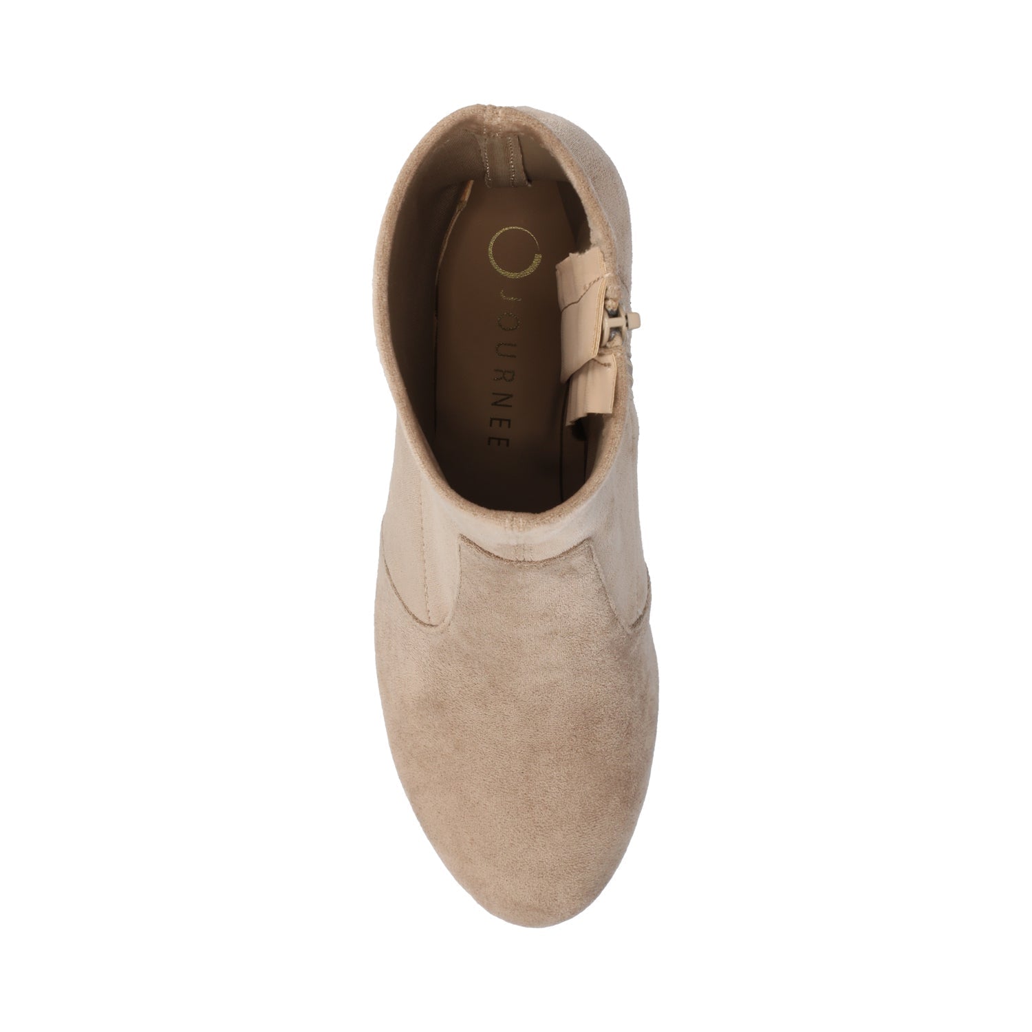 Journee VIVIA DRESS BOOTIES IN WIDE - Taupe
