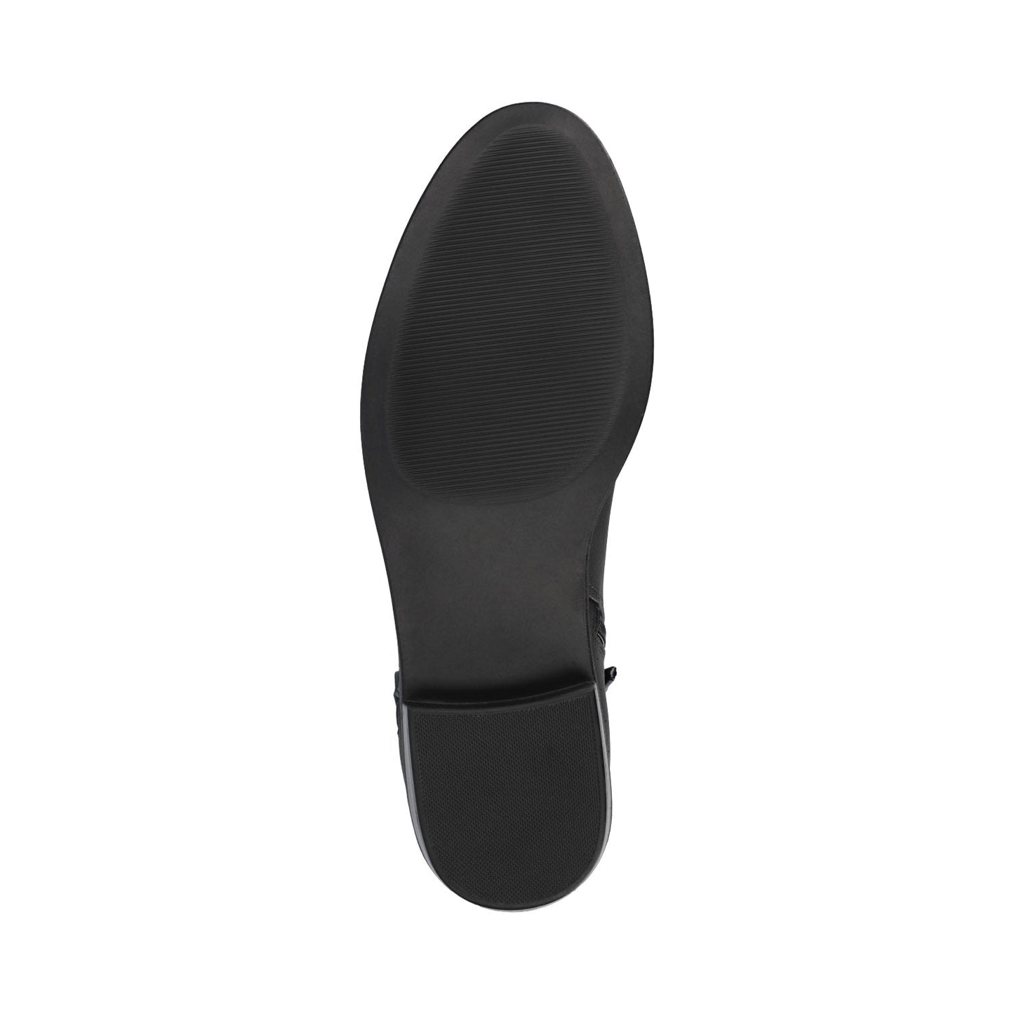 Journee ELLIS ZIP UP VEGAN LEATHER BOOTIES IN WIDE - Vintage Black