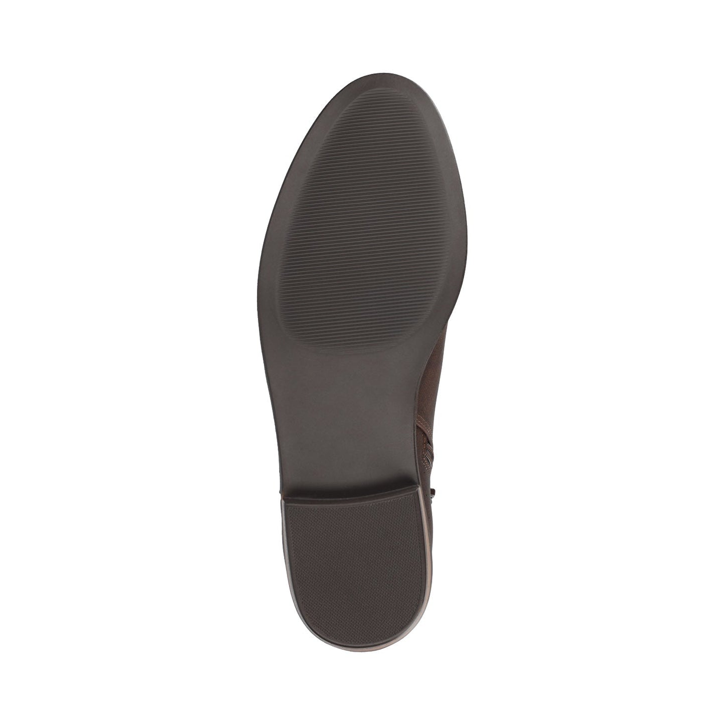 Journee ELLIS ZIP UP VEGAN LEATHER BOOTIES IN WIDE - Vintage Chocolate