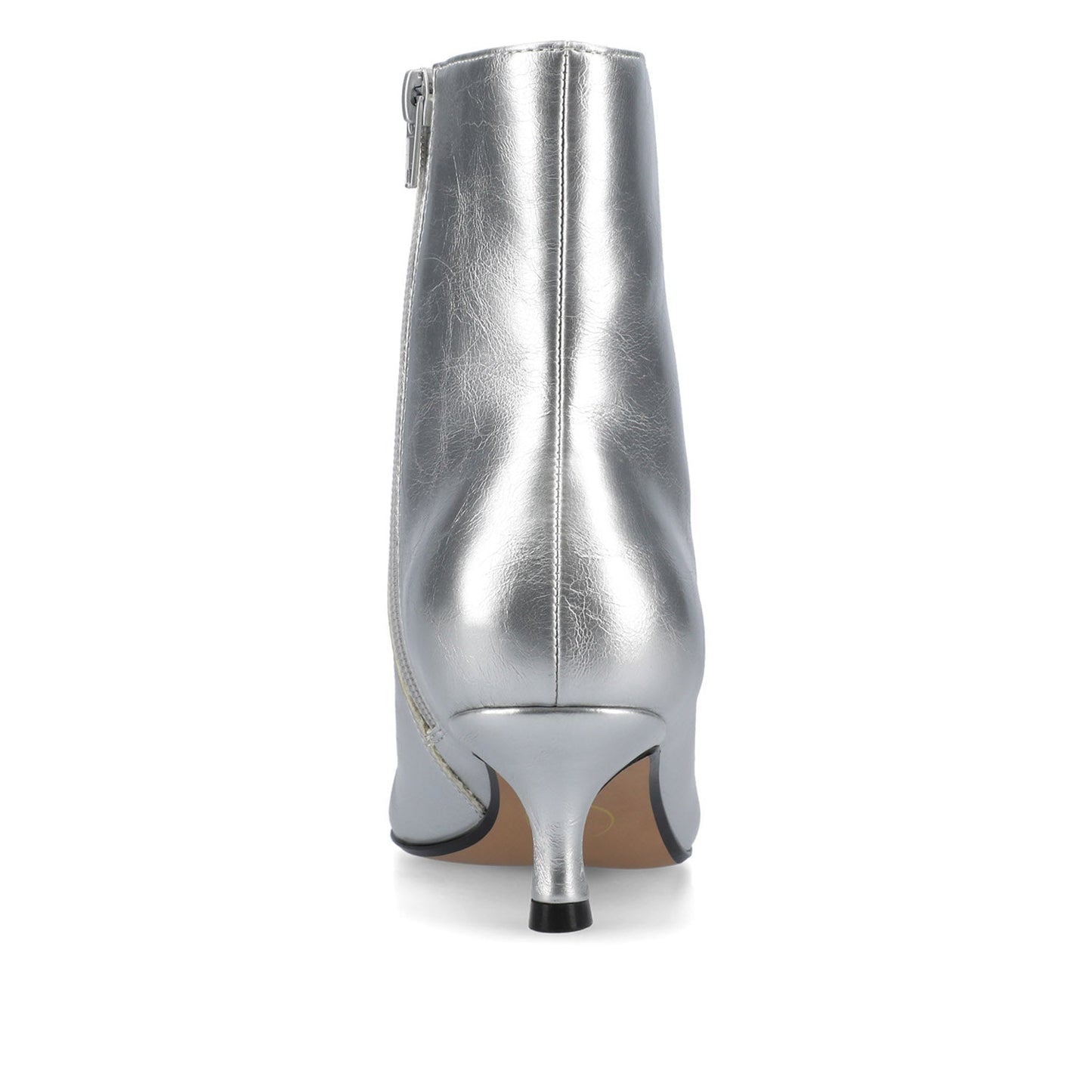 Journee ARELY POINTED TOE BOOTIES IN WIDE - Silver