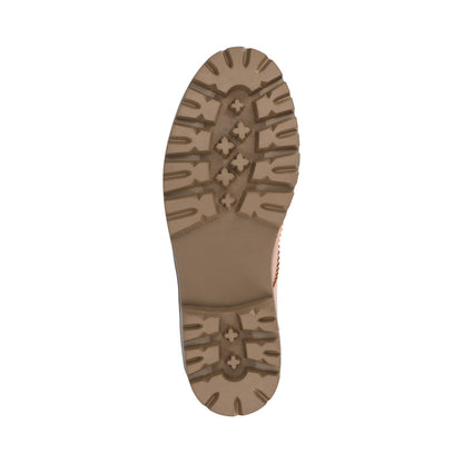 Journee CLAUDIYA OXFORD VEGAN LEATHER LOAFER IN WIDE - Blush Patent
