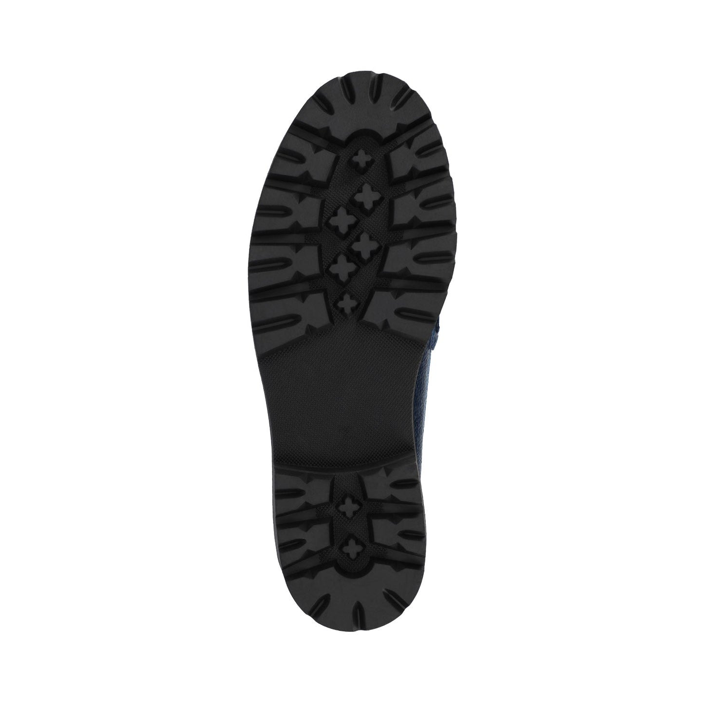 Journee JESSAMEY LOAFER FLAT IN WIDE - Navy Patent