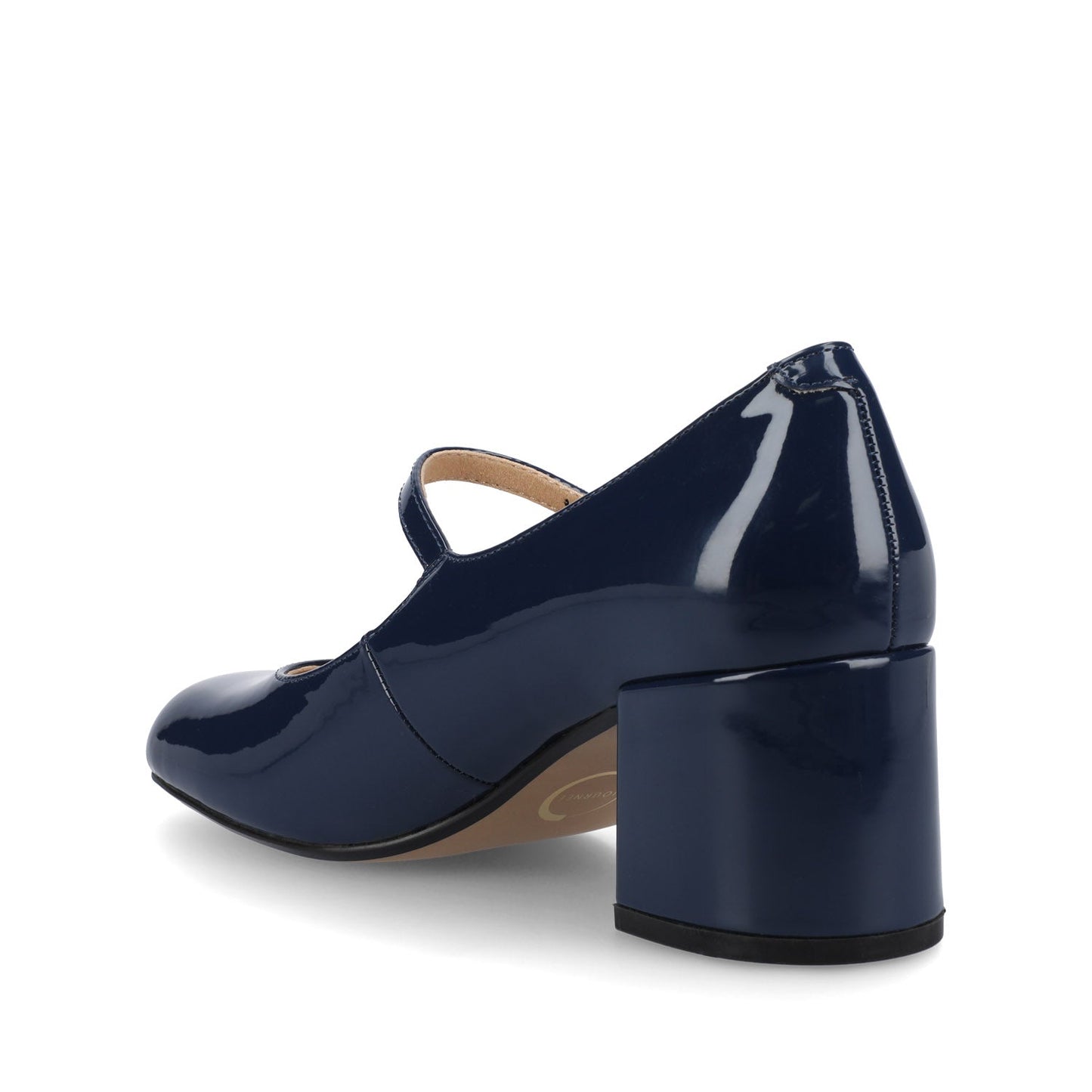 Journee OKENNA LOW HEEL PUMP IN WIDE - Navy
