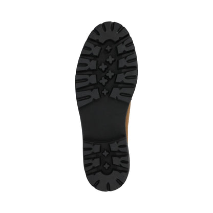 Journee ERIKA SLIP ON LOAFER IN WIDE - Chocolate Faux Suede