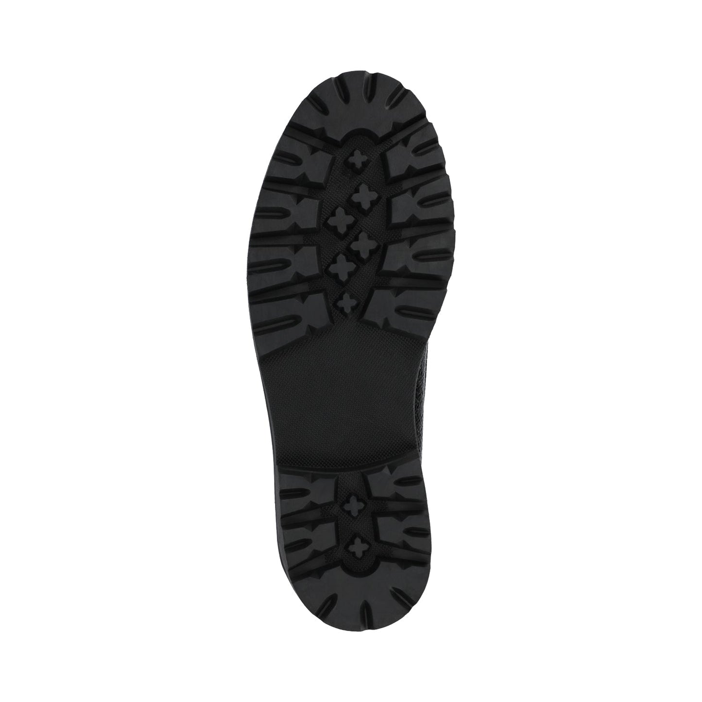 Journee ERIKA SLIP ON LOAFER IN WIDE - Black Lizard