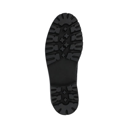Journee ERIKA SLIP ON LOAFER IN WIDE - Black Lizard