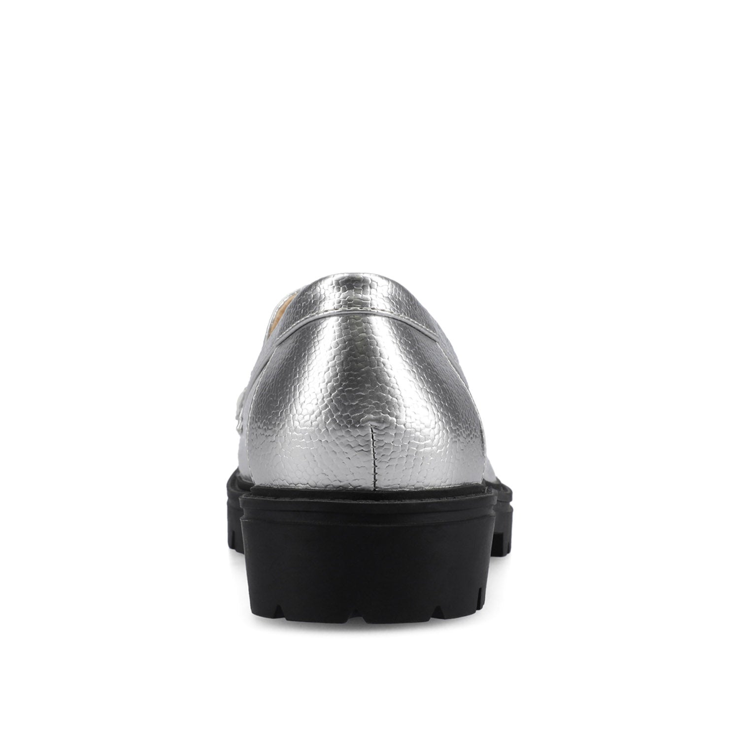 Journee ERIKA SLIP ON LOAFER IN WIDE - Silver
