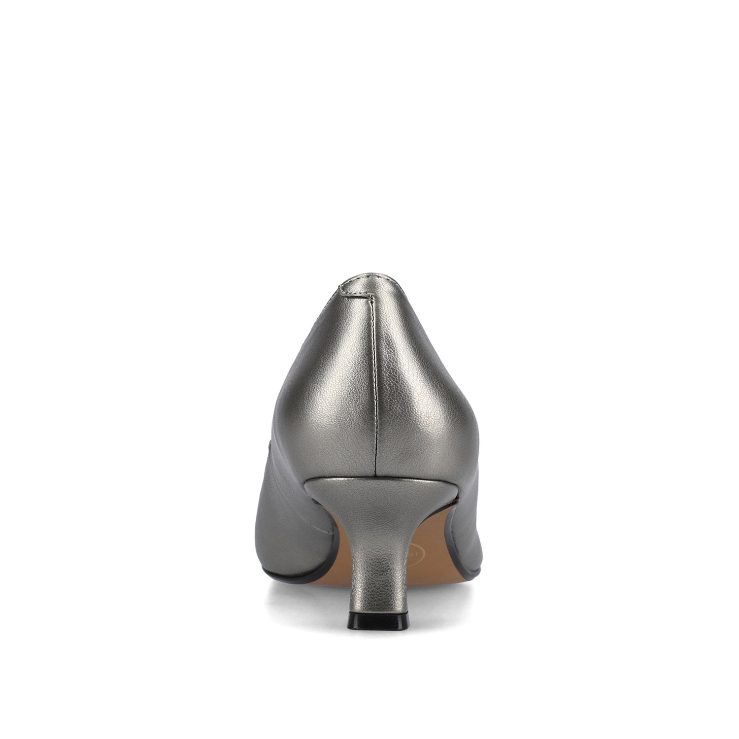 Journee PAMMIE STATEMENT KITTEN HEELS IN WIDE - Pewter