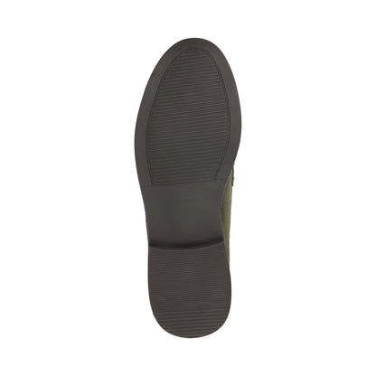 Journee BROOKS PENNY LOAFER IN WIDE - Olive