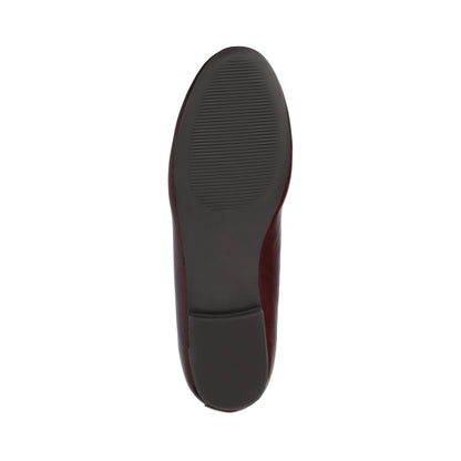 Journee ISHANI BALLET FLATS IN WIDE - Oxblood