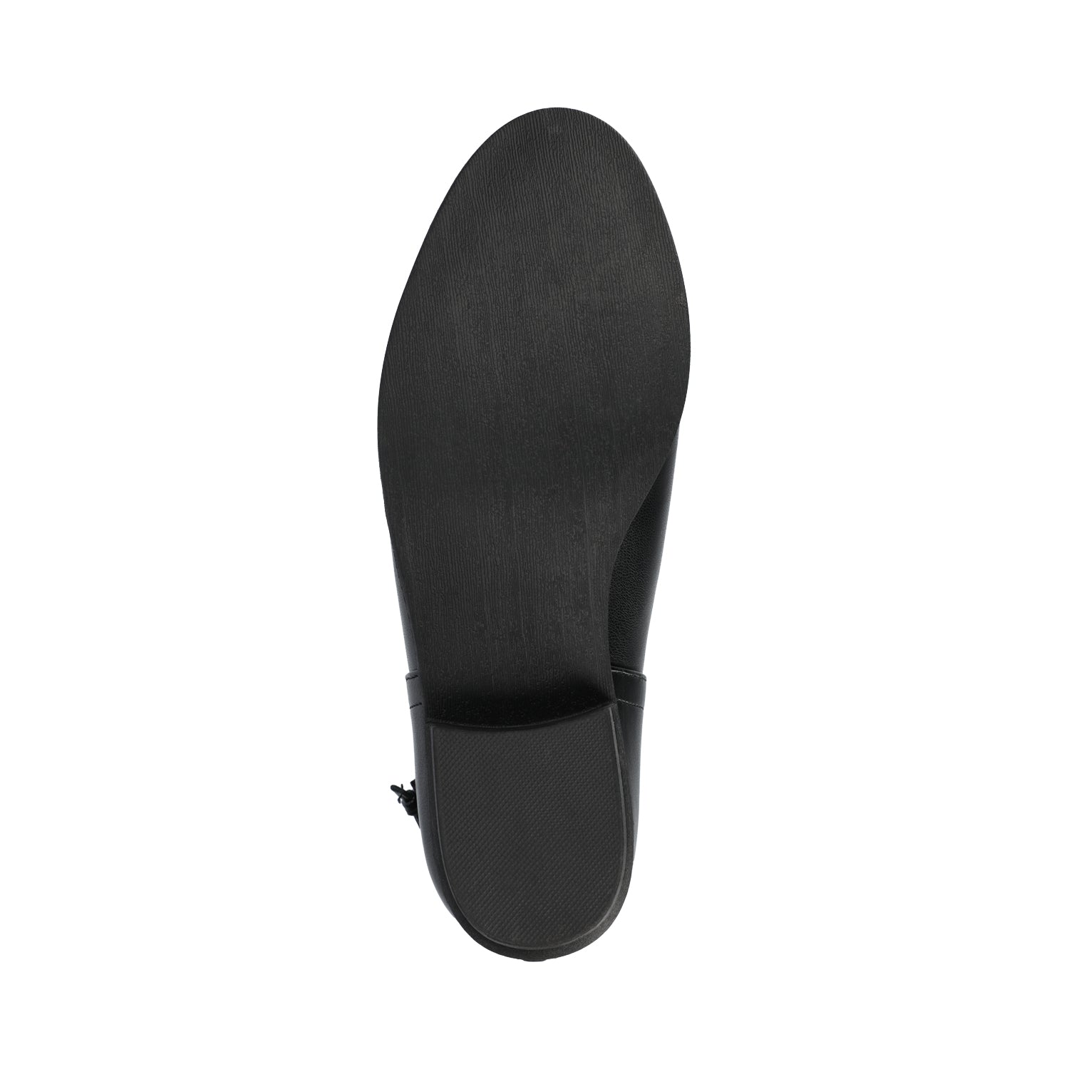 Journee LIVVY ZIP-UP BOOTIES IN WIDE - Black PU