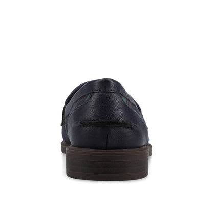 Journee BROOKS NAVY PLAID - WIDE