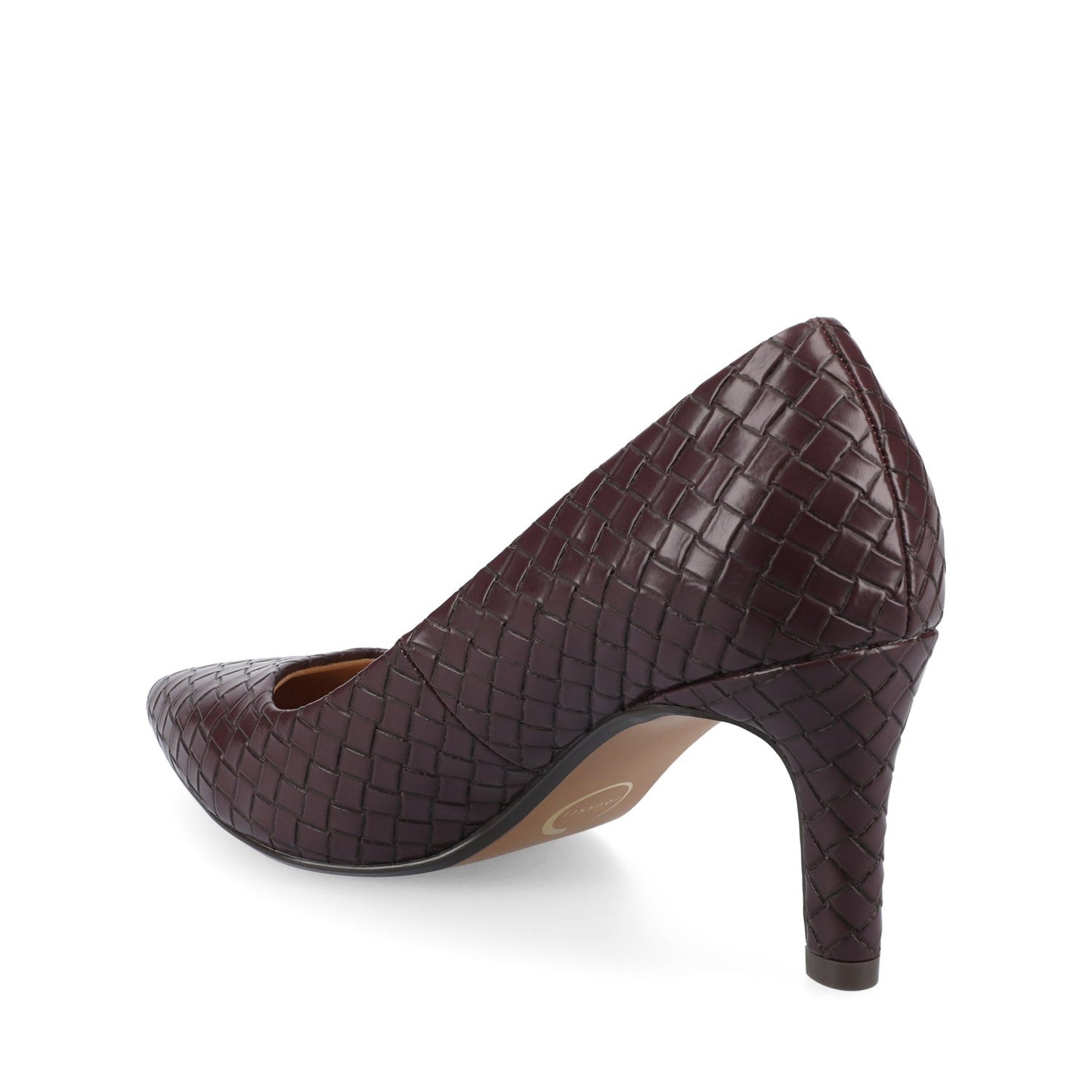 Journee SCYLEE OXBLOOD WOVEN - WIDE
