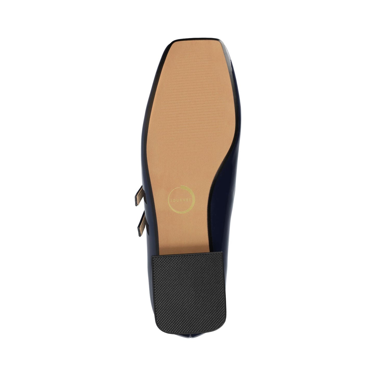Journee GREDAH MARY JANE DRESS FLATS IN WIDE - Patent/Navy