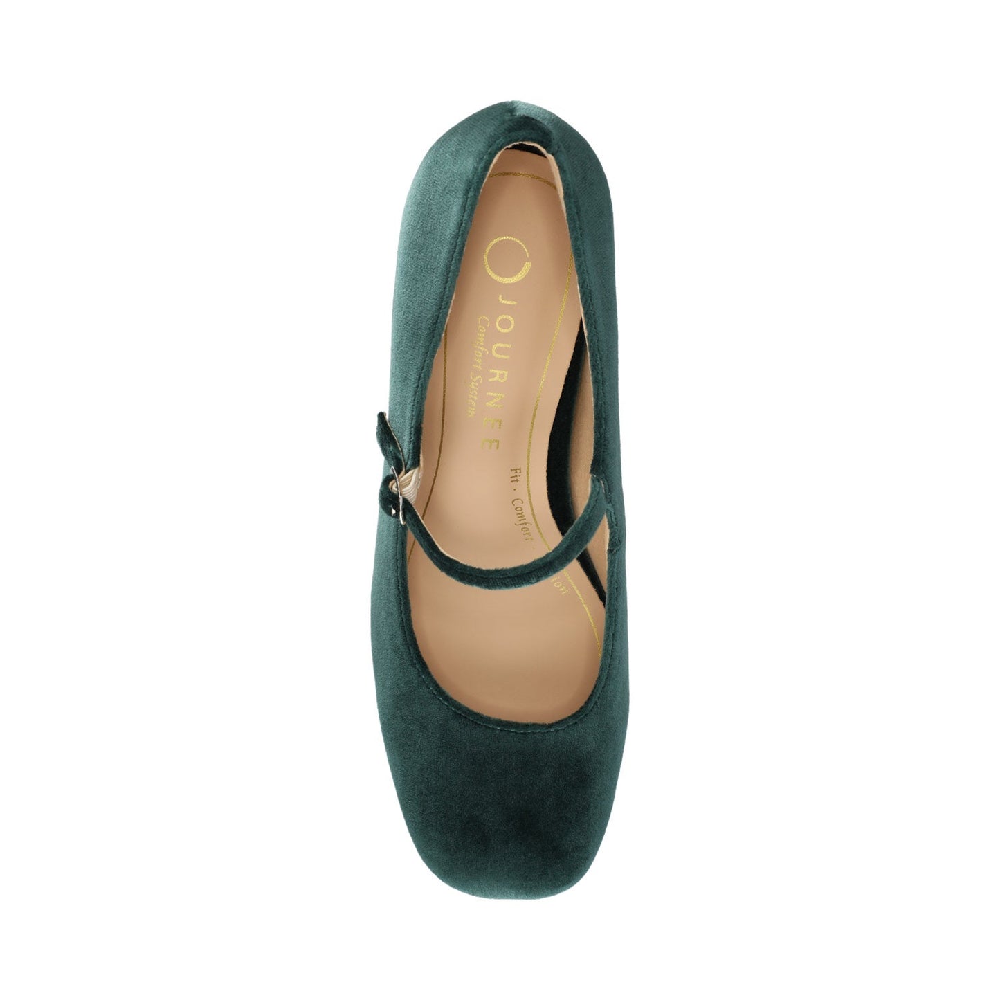 Journee OKENNA MARY JANE PUMP HEELS IN WIDE - Pine