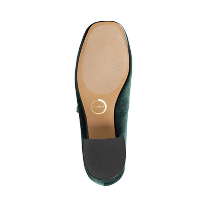 Journee OKENNA MARY JANE PUMP HEELS IN WIDE - Pine